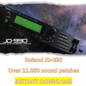 Roland JD-990 – 11.000 Patches (SysEx & .Mid) – Huge library – DOWNL0AD JD990