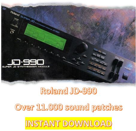 Roland JD 990 11 000 Patches SysEx Mid Huge Library DOWNL0AD Roland JD 990 11 000 Patches SysEx Mid Huge Library DOWNL0AD