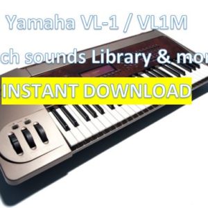 YAMAHA VL-1 VL-1M – Patch Sound Library & Bonus – INSTANT D0WNL0AD