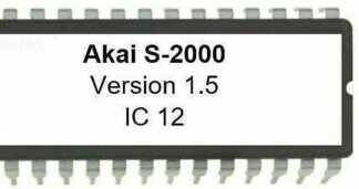 Akai S950 Operating System 1.2B Eprom Upgrade Latest OS for ib109 SCSI 